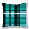 Colored Plaid Geometric Pillow Cover Contrasting Color Creative Pillow Cover Quilt Cover Premium Durable Quality