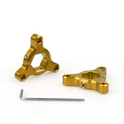 Viprh Motorcycle 0.5 Inch (14 Mm) Fork Preload Adjuster Applicable Kawasaki Suzuki Compatible Yamaha (Gold)