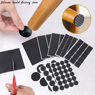 SW DIY Self Adhesive Furniture Leg Feet Protector Pad Mute Mat Table Chair Leg Pads Anti Slip Scratch Shock-absorbing Pad Bumper