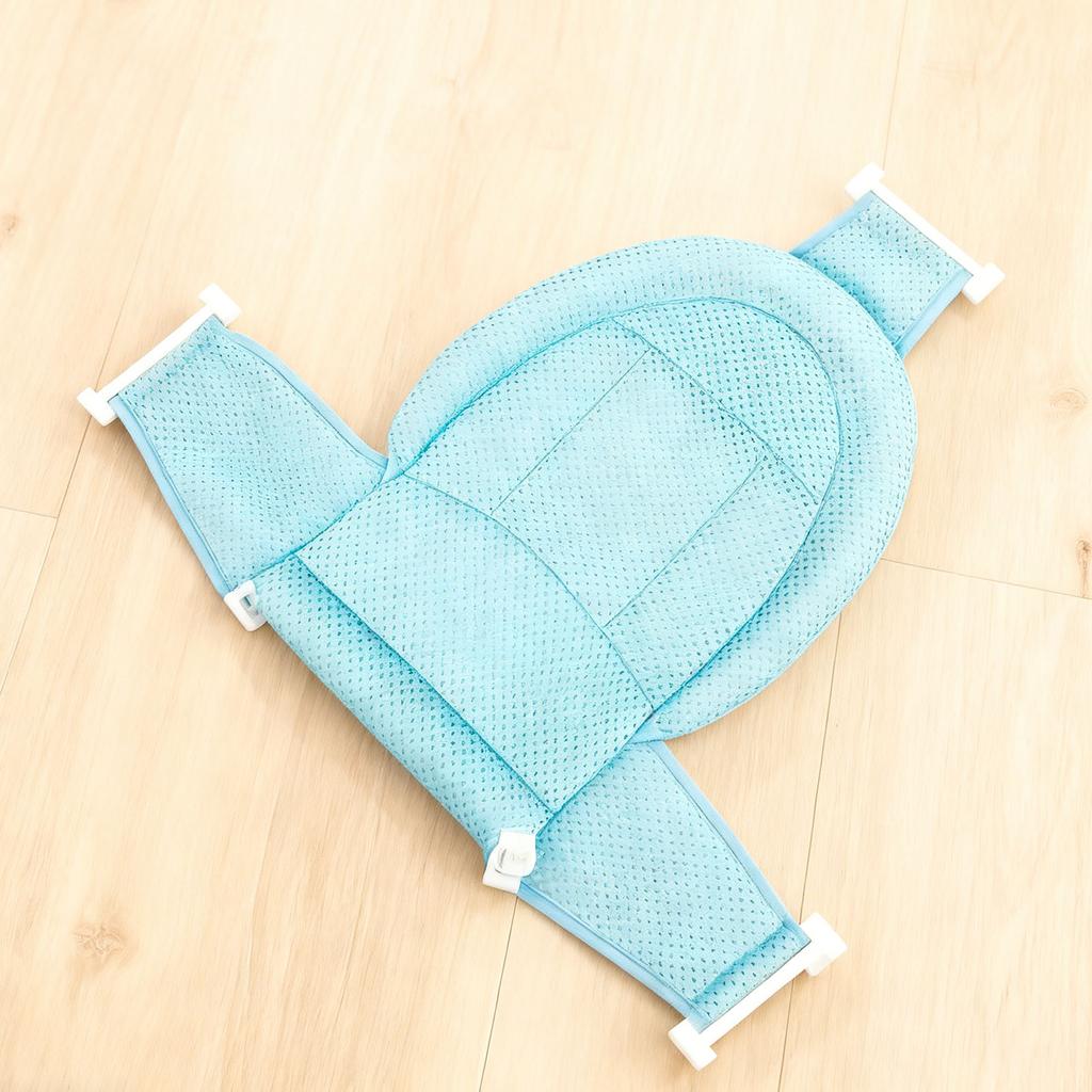 Baby Bath Support Newborn Bathtub Mat Pad T Shaped Slip Proof Comfortable for Home