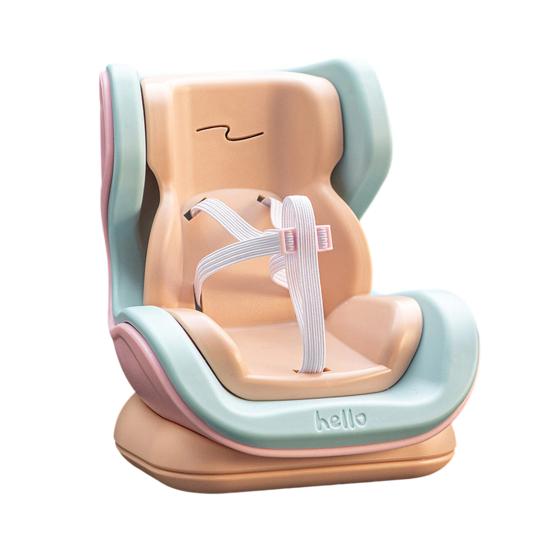 Doll Car Seat with Soft Furry Cushion Seat Cover Safety