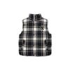 New MLB Down Vest Unisex Plaid 3ADVP0116-50CRS