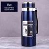 316 Stainless Steel Thermos: Large Capacity, Portable Car Water Bottle with Tea Infuser for Men, Women, and Students.