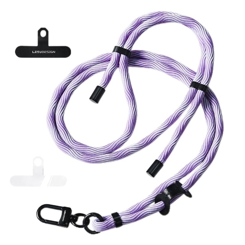 Universal Phone Lanyard Adjustable Mobile Phone Strap Hanging Rope Neck Straps Anti-lost Lanyards Cell Phone Accessories