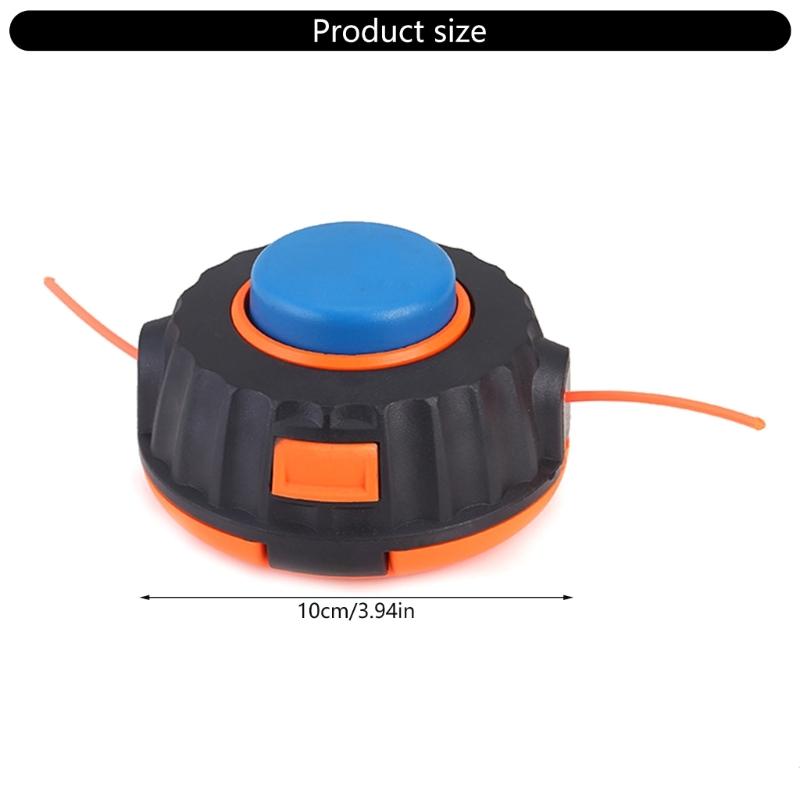 Quick Release Heavy Duty Trimmer Head M10x1 25 Thread Fit for Garden Agricultural Grass Cutting Tool Farming Equipment