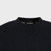 Emporio Armani FW23 Solid Color Crew Neck Ribbed Knit Casual Sweater Men Sweater Black 6R1MX2-1MAXZ-0920