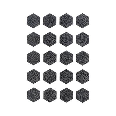 20pcs Sweat Resistant Mouse Sticker Anti Slip Silicone Sticker for Enhanced Control Quick Install Adhesive Grip Pad