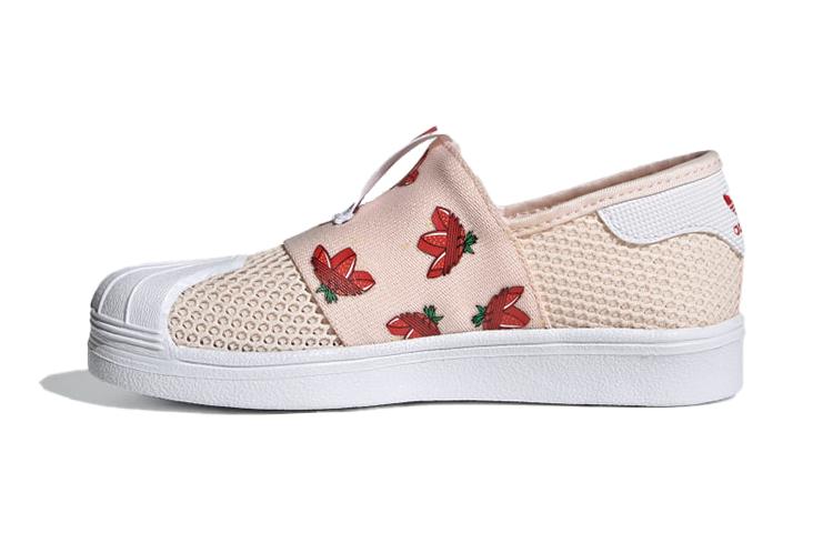 Adidas Originals SMR 360 Slip Resistant Low top Skateboard Shoes Pink Children Aged 3 7 Years Old FY9834 30