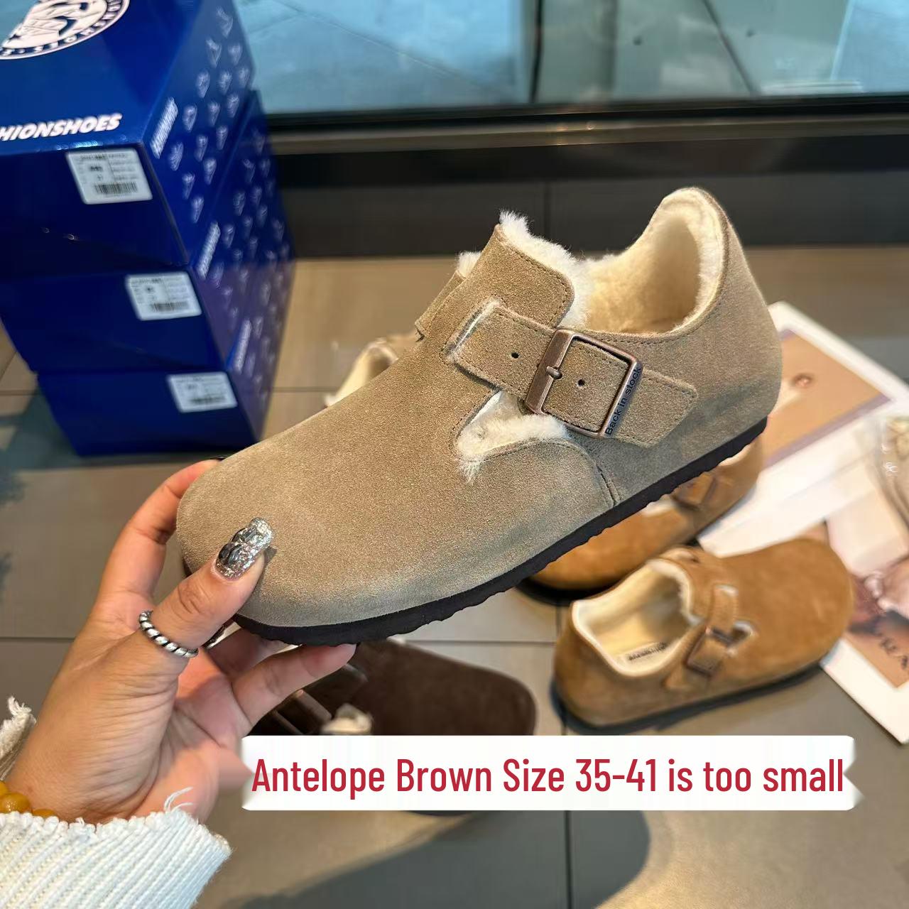 

Женские мокасины из натуральной коровьей кожи с шерстяной подкладкой - Winter Comfort Size 41