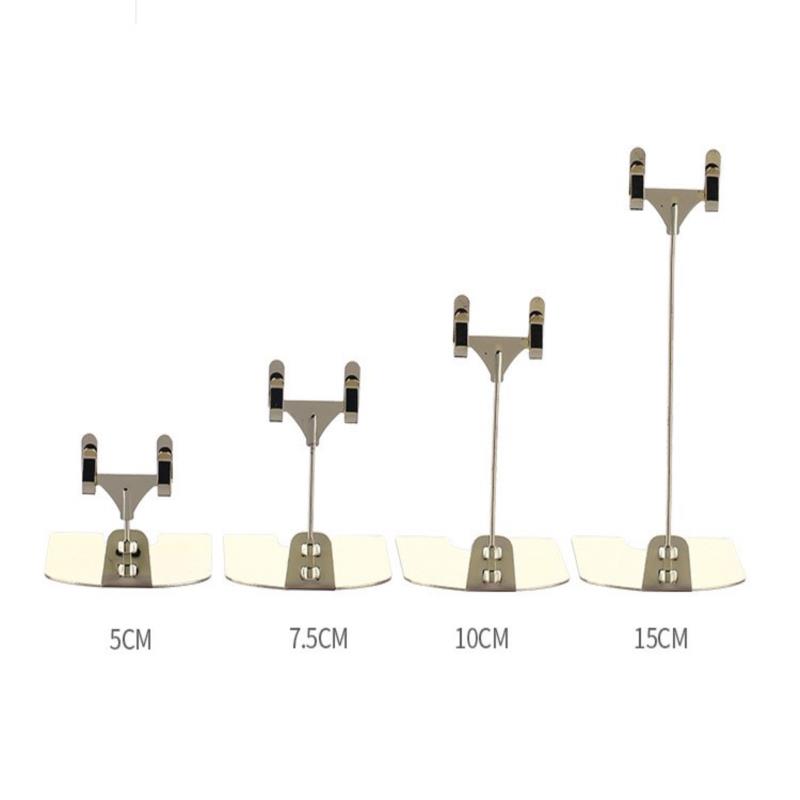 Metal Label Clip Bread Price Card Bakery Cake Shop Card Clip Display Standing