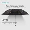 Heaven Blackout UV Protection Folding Umbrella