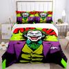 Joker'S Mania Print 3Pcs Bedding Setduvet Cover With 2 Bedropillowcase Home Birthday Gift