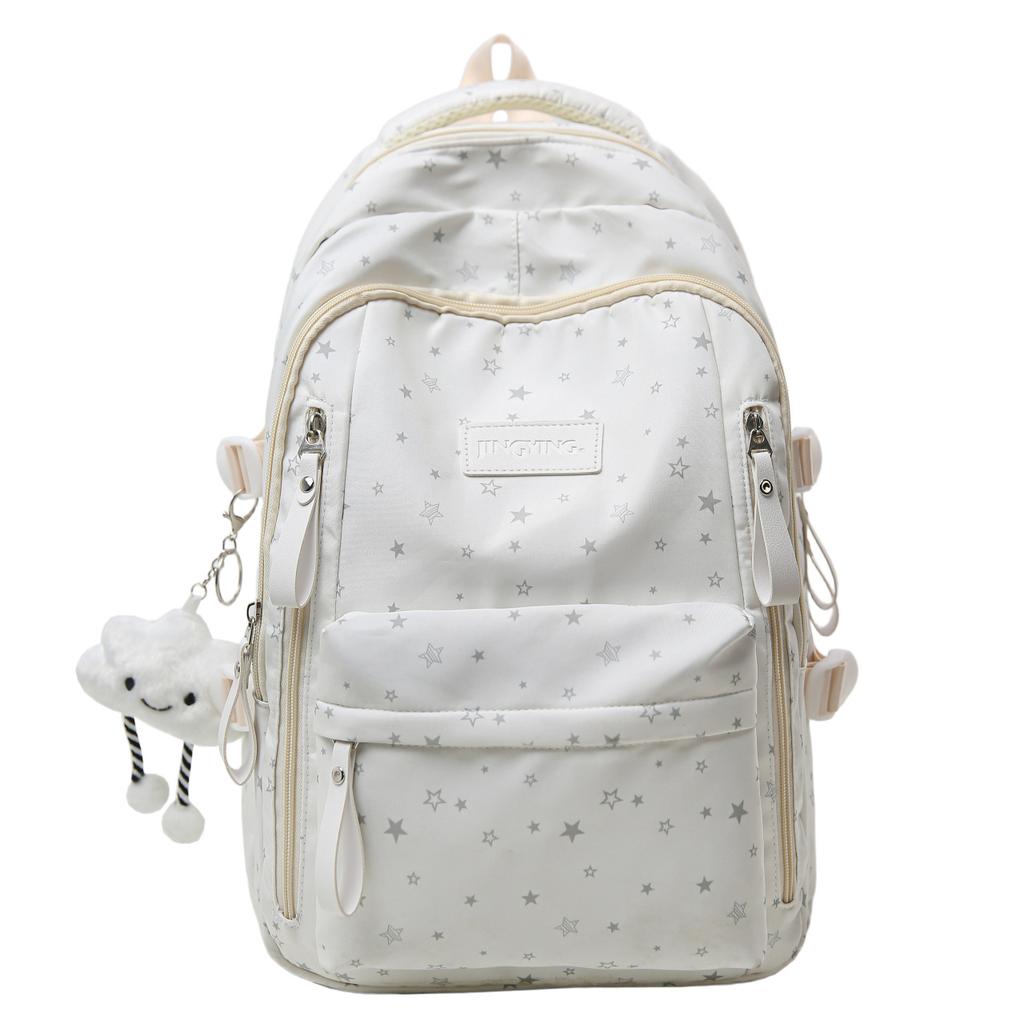 Schoolbag New College Style Backpack Lightweight and Cute School Bag Junior High School Shoulder Bag Female College Student Commuter Backpack