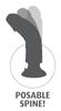 Gode Vibrant Courbe King Cock 19 X 5.4cm Chair - King Cock - Vibrating Dildo