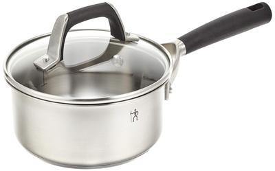 Zwilling Henckels HI Style Basic Stainless Induction Officially Sold In Japan J.A. Saucepan, 16cm, 1.5L, Steel, Compatible, Silver, 40585-160,