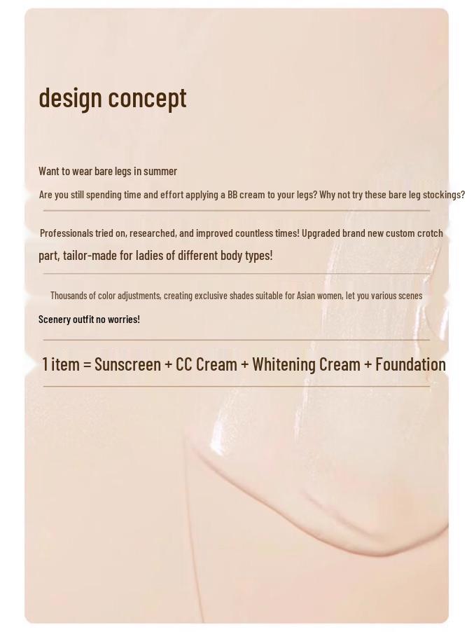 LANGSHA Women's Ultra-Thin Anti-Run Control Top Pantyhose