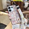 Back Cover Silicone Phone Case For UMIDIGI G9 5G/Note9 5G Dirt-resistant Anti-dust Fashion Design Shockproof Wrist Strap