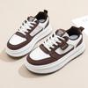 Women Platform Sneakers High Top Lace-Up Casual Shoes Comfortable Breathable Chunky Tennis Shoes