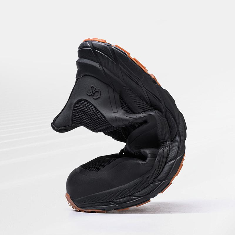 Oulylan New Work Sneakers Steel Toe Shoes For Men Safety Shoes Puncture-Proof Work Shoes Boots Fashion Indestructible Footwear