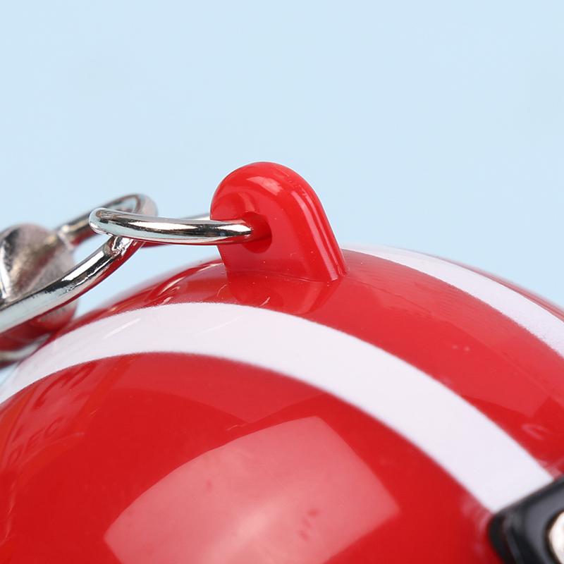Kreativer Rugby-Helm Schlüsselanhänger Anhänger Sport Schmuck Mini Schlüsselring Tasche Ornament