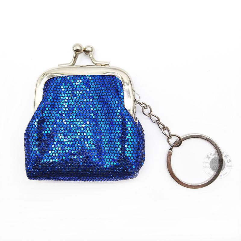 Women's Sequin Keychain Travel Bag: Coin, Cable, Cosmetic Storage