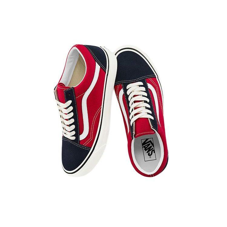 Vans Old Skool 36 Low top Skateboard Shoes Unisex Red Blue VN0A38G2VPK