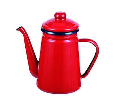 Pearl Metal HB-5479 Enameled Coffee Pot, 0.4 Gal (