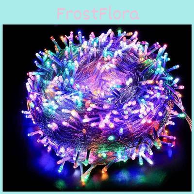 Led String Fairy Lights Christmas Tree Decors For Garden Outdoor Party Festoon