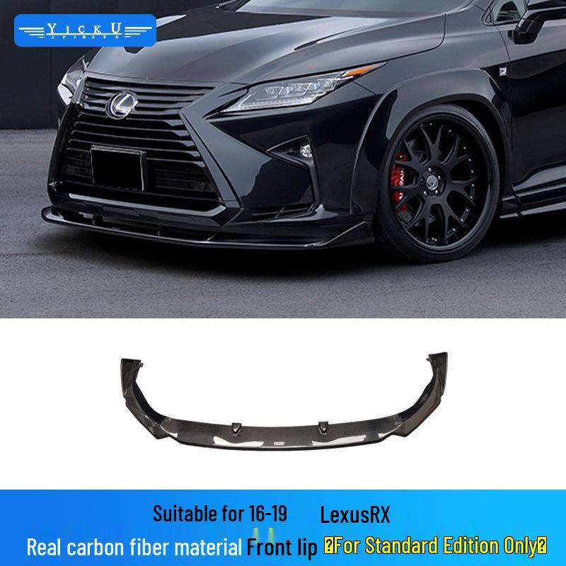 Lexus RX 2016-2019 AIM Style Carbon Fiber Body Kit: Front & Rear Lip Spoiler, Wide Body Fender Flares.