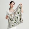 [100% Silkworm] New Fashionable Satin Shawl Women's Silk Versatile Scarf