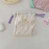 Cute Corduroy Small Lipstick Cosmetic Earphone Key Drawstring Storage Bag Women Jewelry Tote Rope Pouch String Bags Organizer