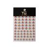 YITU Ant Figure Lion Dance Nail Stickers - Chinese Tide Style, Embossed Cartoon Design, Back Adhesive Nail Art (YT4667).