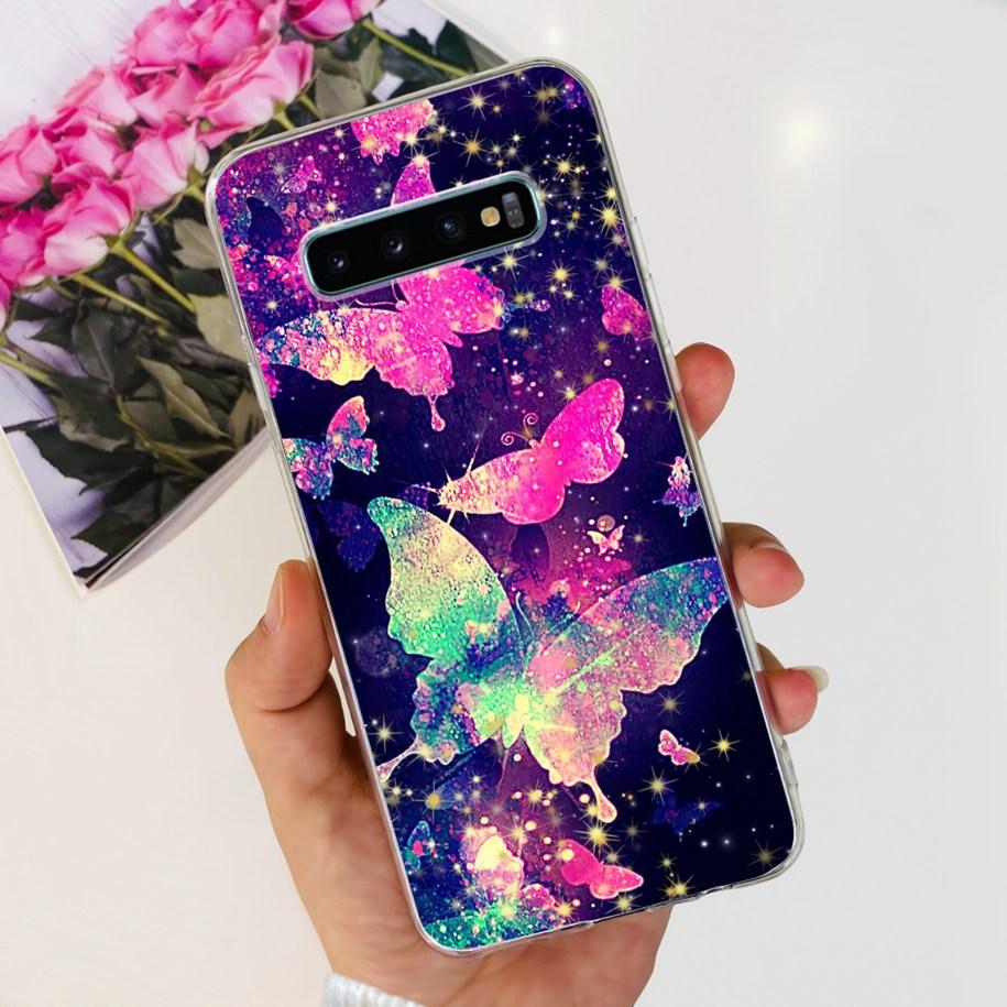 For Samsung Galaxy S10 Lite Plus Case Lovely Astronaut Soft Silicone Phone Cover For Samsung S10 Plus S10e Funda S10+ S 10 Coque