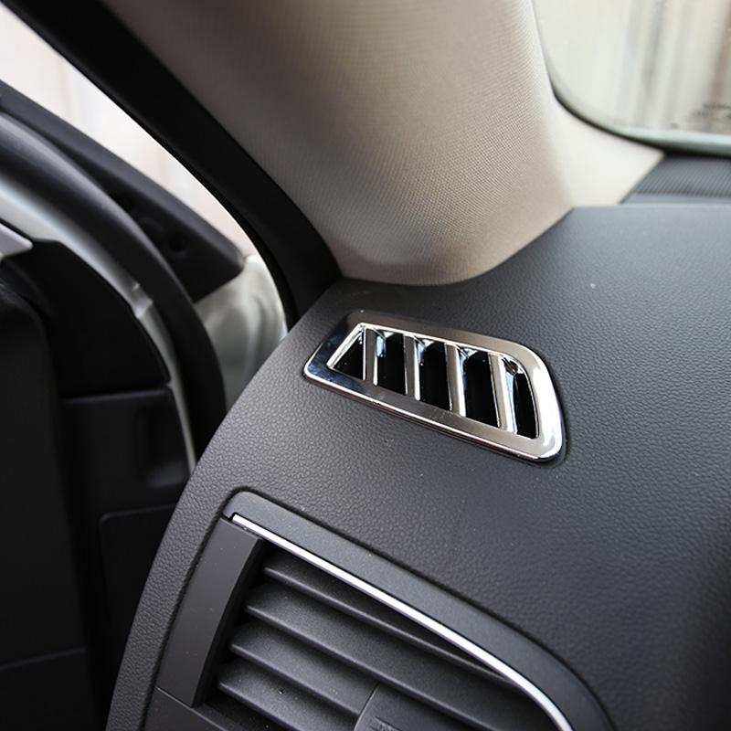 2 STYLES Car Interior Front Air Vent Protection Trim Cover Sticker for Renault Koleos for Samsung QM6 2016 2017 2018 Accessories