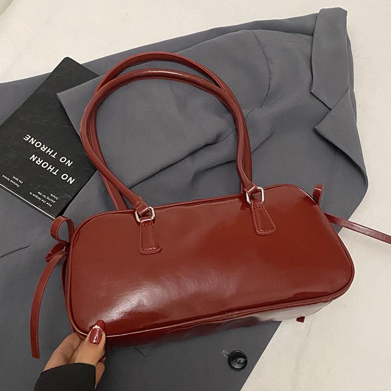 

Корейский трендовый новый продукт, высококлассная сумка-багет под мышкой, нишевый зарубежный стиль, бант, нежный стиль, универсальная сумка через плечо