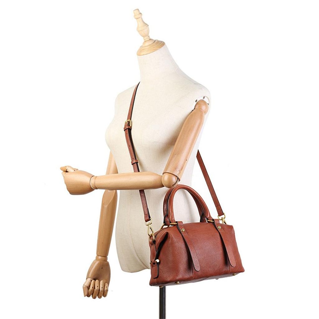 Genuine Leather Handbags for Women Fashion Shoulder Bag Vintage Design Pillow Bags Purse Phone Bag GZW