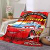 1pc Cars Movie Poster Collage Flannel Blanket Soft Warm Throw Blanket for Bedroom Living Room Bed Travel Camping Picnic Gift. M73005
