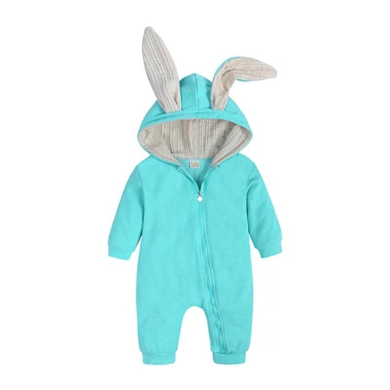 Spring Baby Rompers Cute Cartoon Rabbit Infant Girls Boys Jumpsuit Kids Baby Outfits Clothes Newborns Bodysuit