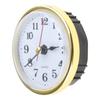Mini Clock Insert Round Clocks Quartz Movement 2-1/2 65mm Diameter Clock Head Arabic Numerals DIY Crafts for Home