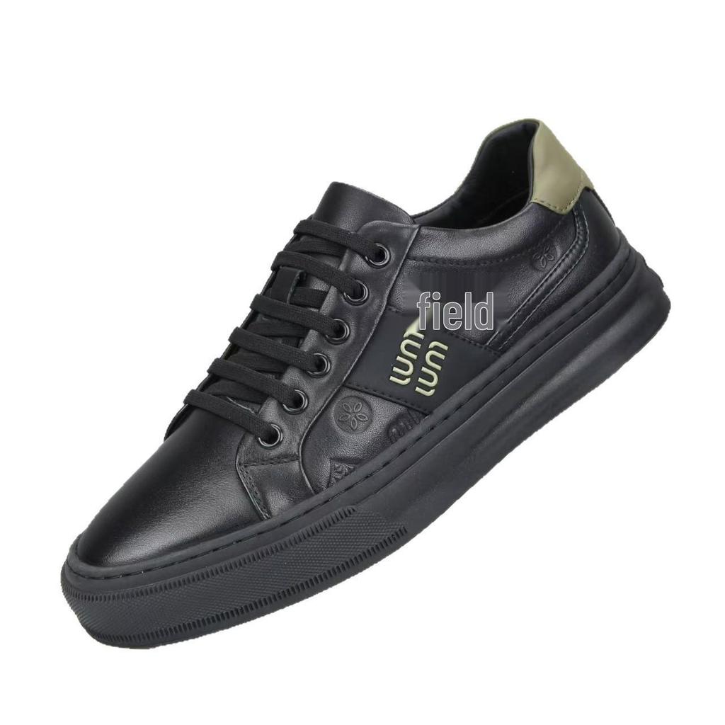 Herren Geprägte Canvas Schnürschuhe - Atmungsaktiv und Modisch für Frühling und Herbst