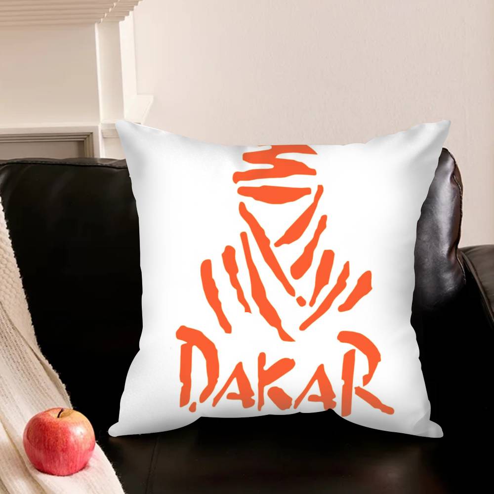 R-Rally-Y D-Dakar Logo Verschiedene Größen Quadratische Kissenhülle Für Auto Haus Schlafzimmer Dekor