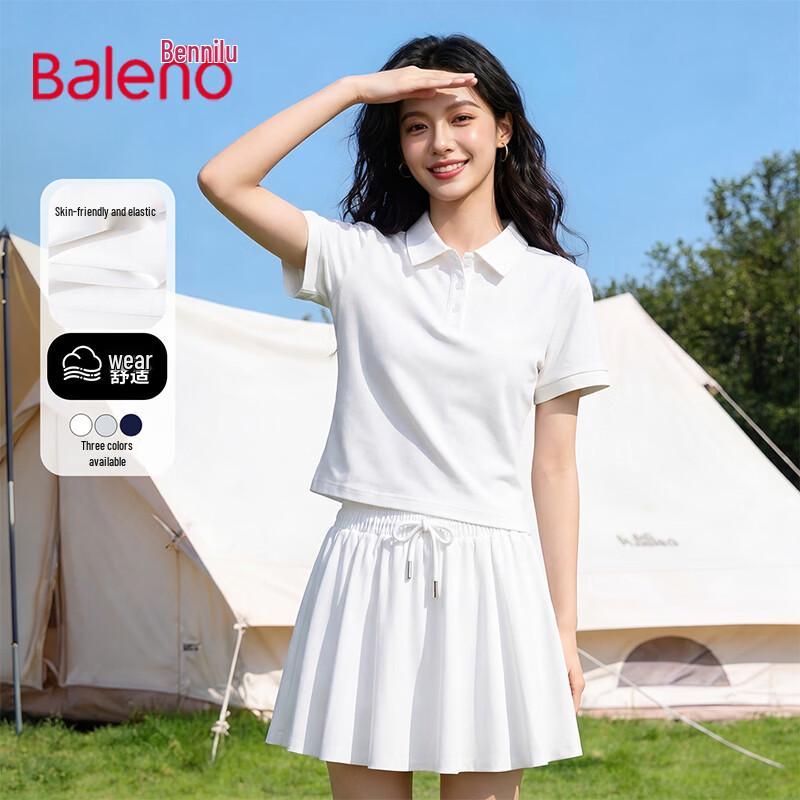 Baleno Women s Pleated Athletic Skirt L
