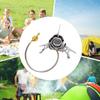 Split Camping Gas Stove with Hose and Storage Box Foldable Camp Gas Tank Stove Portable 4000W Lightweight Camping Supplies