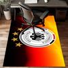 Germany Football Emblem Printed Office Carpet Chair Cushion  Entryway Rug, Rugs for Living Room, Bedroom Christmas gifts