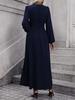 Women's High Slit Lantern Sleeve Dress - Fall/Winter Collection