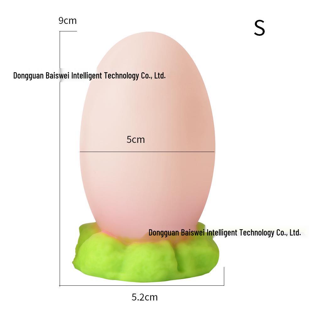 Colorful Silicone Dragon Egg Anal Plug & Vaginal Dilator