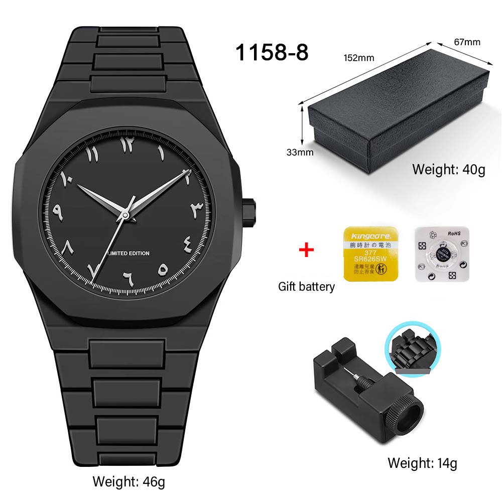 Fashion Men Quartz Middle Eastern popular sports watches dopamine quartz watches niche fashion waterproof Reloj Hombre