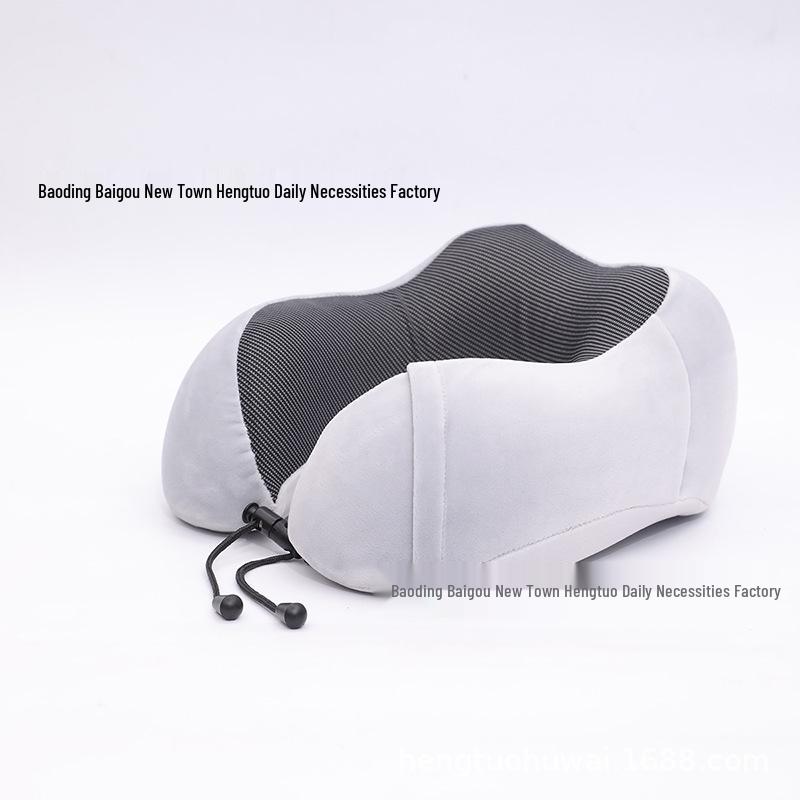 Memory Foam U-Shaped Pillow - Office, Travel Neck Support & Backrest