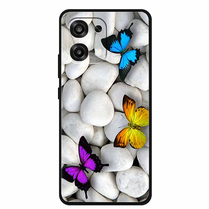 Per Oppo A6 Pro 4G 5G Custodia Versione Globale 2025 Lusso Morbido Silicone Cover Posteriore Per Oppo A6 Pro TPU 6.57" Protezione Paraurti Coque