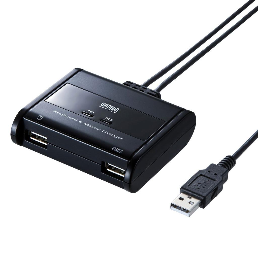 Sanwa Supply PC přepínač pro klávesnici a myš (21) SW-KM2UU